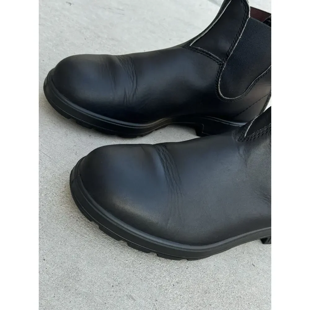 Blundstone Chelsea Unisex Black Leather Boots US Men's 7.5 / US Women's 9.5